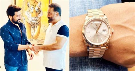 kamal haasan gifts rolex watch